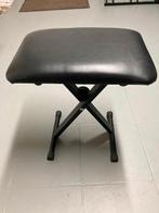 regelbaar pianobankje, Muziek en Instrumenten, Piano's, Ophalen, Zo goed als nieuw, Zwart, Overige typen