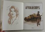 Bd Afrikakorps 1 Dédicace EO Speltens Neuf, Eén stripboek, Ophalen of Verzenden, Nieuw