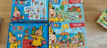 Set Bumba gezelschapsspelletjes, boekjes en puzzels beschikbaar voor biedingen
