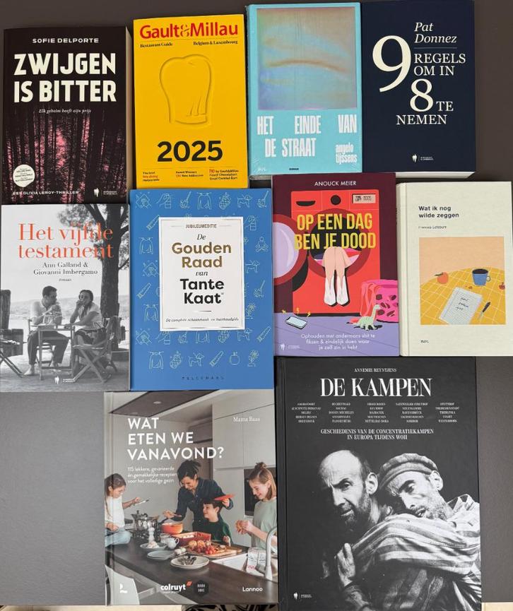 Recente nieuwe bestsellers (koken, roman,...) per stuk t.k., Boeken, Thrillers, Nieuw, België, Ophalen of Verzenden