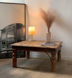 Massief houten salontafel, Huis en Inrichting, Ophalen, Gebruikt