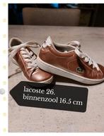 Sneakers Lacoste 26 couleur bronze, Comme neuf, Garçon ou Fille, Enlèvement ou Envoi, Lacoste