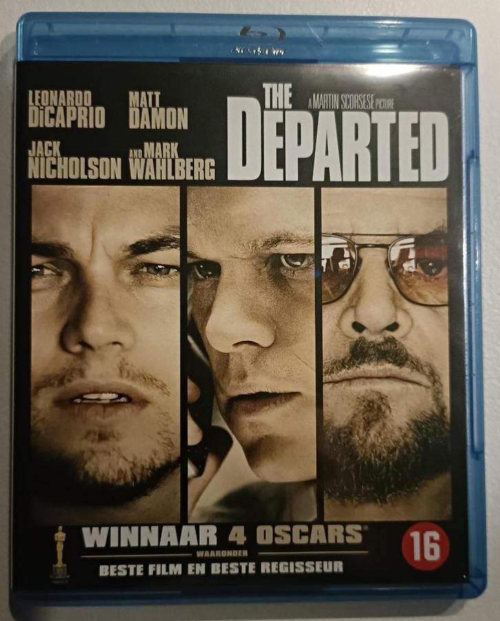 The Departed blu-ray (met NL ondertitels), Cd's en Dvd's, Blu-ray, Zo goed als nieuw, Thrillers en Misdaad, Ophalen of Verzenden