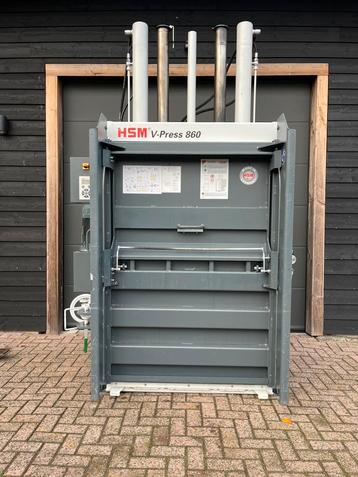 Balenpers | Papierpers | HSM 860 | 60 ton beschikbaar voor biedingen