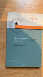 Gerd Verschelden - Basisbegrippen van recht, Ophalen of Verzenden, Zo goed als nieuw, Gerd Verschelden; Piet Taelman