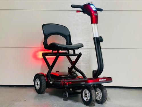 Pride Quest opvouwbare scootmobiel plooibaar Invalidescooter, Diversen, Rolstoelen, Zo goed als nieuw, Elektrische rolstoel, Inklapbaar