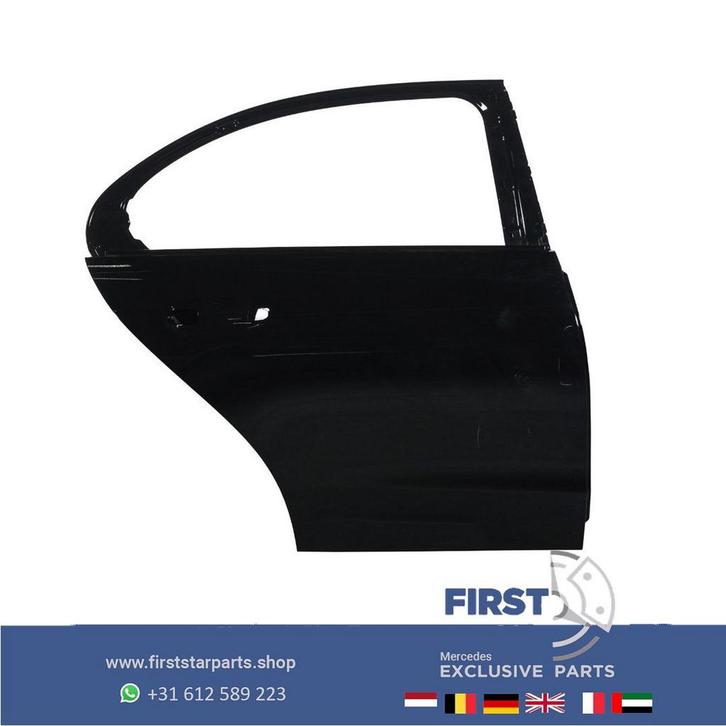 W206 S206 C KLASSE DEUR PORTIER RECHTSACHTER ZWART WIT GRIJS, Autos : Pièces & Accessoires, Carrosserie & Tôlerie, Porte, Mercedes-Benz