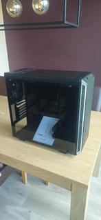 Boîtier PC BE Quiet Pure Base 600 Black + verre trempé, Informatique & Logiciels, Enlèvement, Utilisé