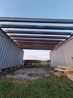 container 20ft overkapping zeecontainer, Ophalen, Gebruikt