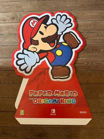 Trio PLV Papier Mario Origami King  beschikbaar voor biedingen