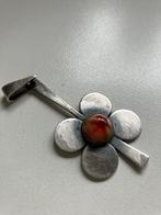 VINTAGE Modernistische hanger., Ophalen of Verzenden, Zilver, Hanger