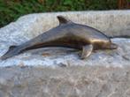 bronzen dolfijn, dierlijk brons van een dolfijn, Nieuw, Ophalen of Verzenden, Statue