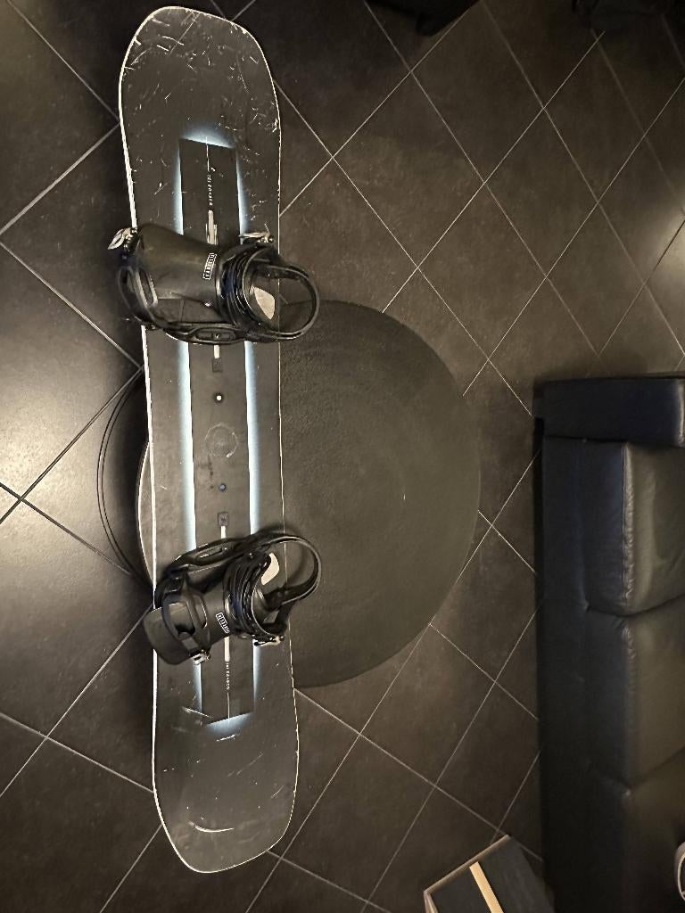 Snowboard Burton Custom X 23/24 + Cartel X-EST, Sport en Fitness, Snowboarden, Gebruikt, Board, Ophalen