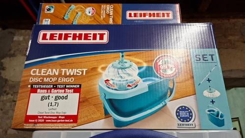 Leifheit schoonmaakproduct = CLEAN TWIST NIEUW, Huis en Inrichting, Schoonmaakartikelen, Dweilemmer, -bak, of -wagen, Ophalen of Verzenden