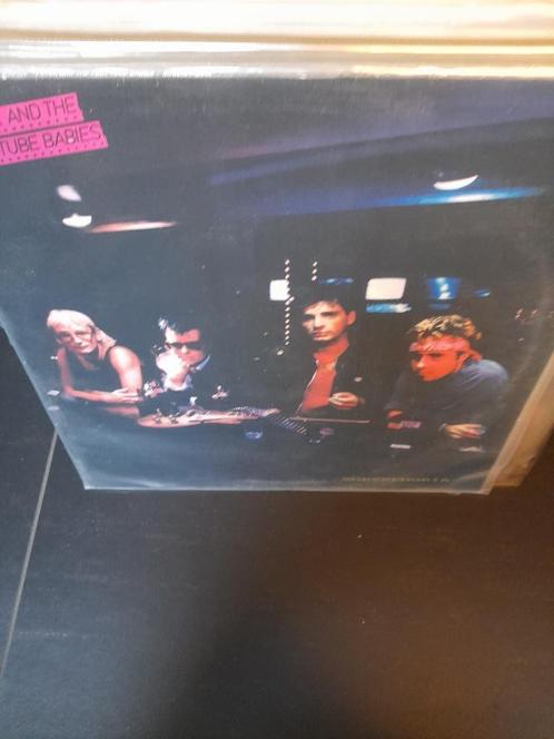 lp-peter and the test tube babies-soberphobia-turquoise viny, Cd's en Dvd's, Vinyl | Hardrock en Metal, Zo goed als nieuw, Ophalen of Verzenden