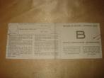 Ancien Certificat d'Immatriculation Honda 350 CC 1968, Ophalen of Verzenden, Honda