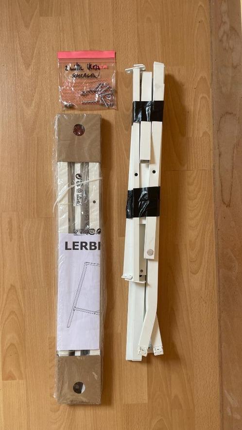 3 Ikea Lerberg schragen, Huis en Inrichting, Tafelonderdelen, Nieuw, Tafelpoot, 50 tot 100 cm, 50 tot 100 cm, Overige vormen, Metaal
