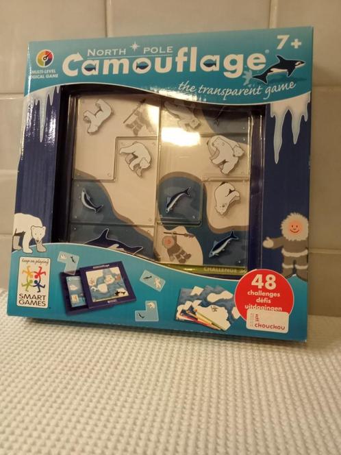 Spel „Camouflage - Noordpool” /Noordpool, Hobby en Vrije tijd, Gezelschapsspellen | Bordspellen, Ophalen of Verzenden