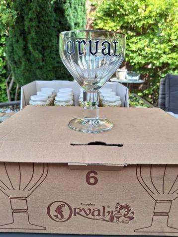 doos nieuwe orval glazen 2 dozen per doos 36 euro, Enlèvement, Neuf