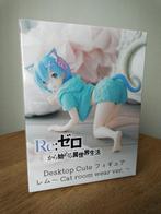 Re :Zero Figurine manga Rem Roomwear Rem Cat vers. (NEUVE), Ophalen of Verzenden, Nieuw, Fantasy