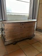 Oude houten kist, Huis en Inrichting, Woonaccessoires | Kisten, Gebruikt