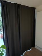 Verduisteringsgordijn donkergrijs, Ophalen, 100 tot 150 cm, 200 cm of meer, Zo goed als nieuw