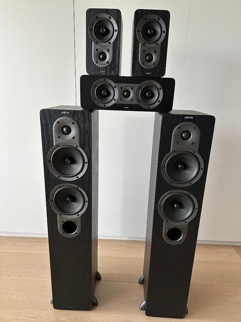 Jamo surround set 5.0, Audio, Tv en Foto, Home Cinema-sets, Gebruikt, 70 watt of meer, Overige merken, Ophalen