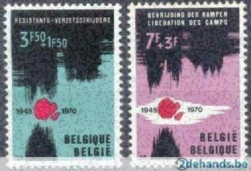 Belgie 1970 - Yvert/OBP 1539-1540 - Patriottisme (PF)