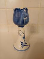 Bougeoir / Delft bleu / Marqué, Enlèvement ou Envoi