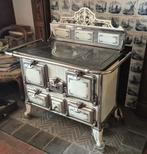 Antieke geëmallieerde houtoven, Ophalen