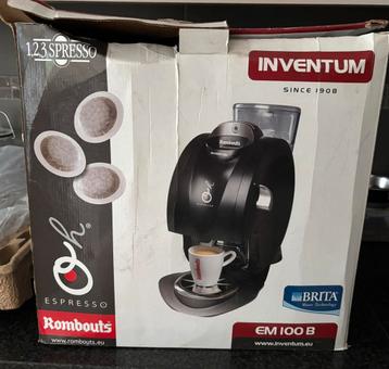 Koffiemachine Inventum EM100B beschikbaar voor biedingen