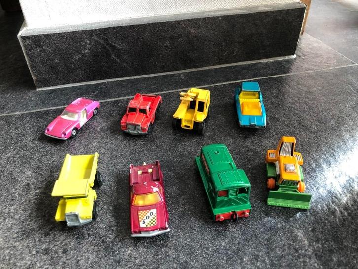 vintage matchbox - 9 matchbox - uit te kiezen, Hobby en Vrije tijd, Modelauto's | 1:50, Matchbox, Ophalen of Verzenden