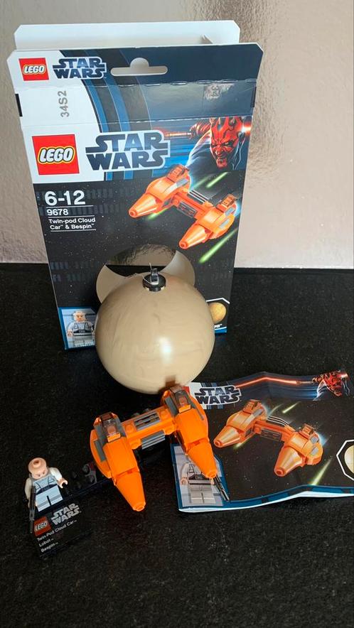Lego set 9678 Star Wars Twin-pod Cloud Car & Bespin -serie 2, Verzamelen, Star Wars, Zo goed als nieuw, Ophalen of Verzenden