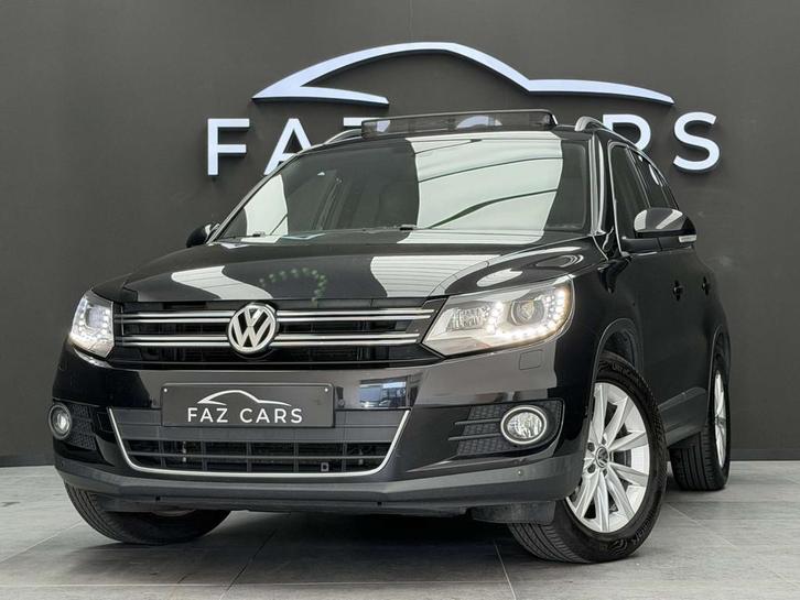 Volkswagen Tiguan 2.0 TDi SCR *1ER PROP + CUIR + T.PANO + GA, Auto's, Volkswagen, Bedrijf, Te koop, Tiguan, ABS, Airbags, Airconditioning