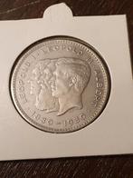 Twee belga 10 frank 1830-1930 vlaams pos: B Albert 1, Postzegels en Munten, Munten | België, Ophalen of Verzenden, Overig, Losse munt