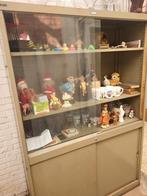 vitrine en fer vintage, Maison & Meubles, Armoires | Armoires à porte coulissante & Armoires à archives, Enlèvement, Utilisé