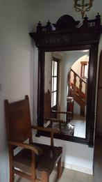 antieke buffetkast, wandspiegel en kapstok, Antiek en Kunst, Ophalen