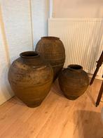 Antieke scheepskruiken zeer decoratief, Ophalen, Gebruikt, Steen