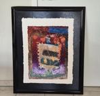 schilderij op papier maché, Antiek en Kunst, Ophalen