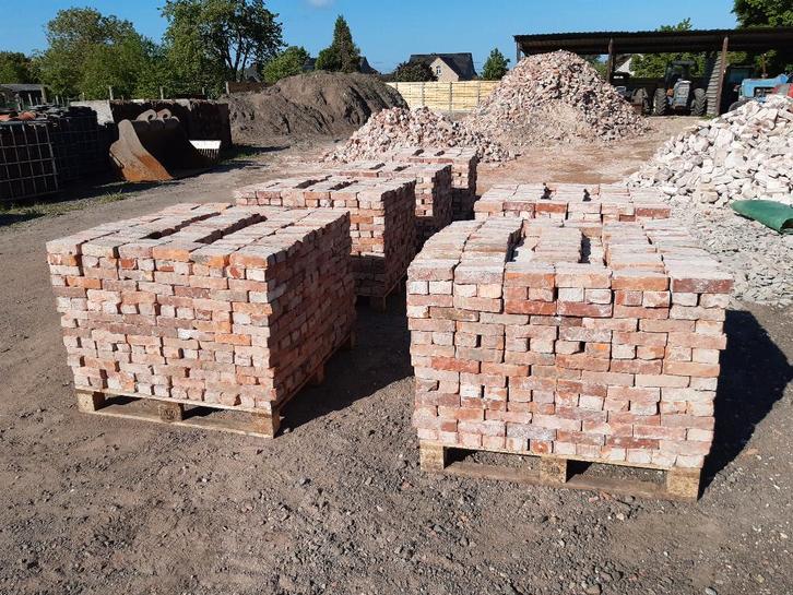 Kleine en grote beerse stenen, maaseikerstenen, Bricolage & Construction, Briques, Utilisé, Briques, Enlèvement ou Envoi