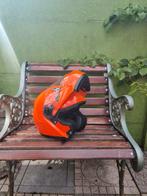 Motorhelm fluo oranje (goed zichtbaar), Motos, Vêtements | Casques de moto