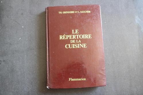 LE RÉPERTOIRE de La CUISINE ~ Th. Gringoire; Louis Saulnier, Livres, Livres de cuisine, Enlèvement ou Envoi