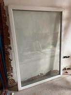 Raam, Doe-het-zelf en Bouw, Raamkozijnen en Schuifdeuren, Ophalen, Gebruikt, Kunststof, Inclusief glas