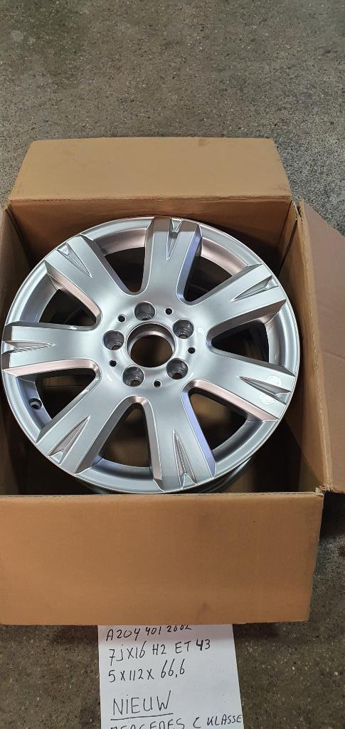 1 nieuwe c klasse sportvelg 16 inch origineel Mercedes, Auto diversen, Auto-accessoires, Nieuw, Ophalen