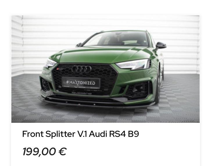 Kit Maxton Av/Ar Audi A4 B9, Auto-onderdelen, Overige Auto-onderdelen, Audi, Nieuw, Ophalen