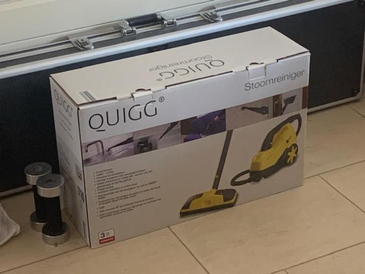 Quigg stoomreiniger, Elektronische apparatuur, Stoomapparaten, Zo goed als nieuw, Stoomreiniger, Ophalen