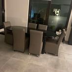 Eettafel met 6 stoelen, Huis en Inrichting, Ophalen, Gebruikt