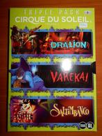 Triple pack van Cirque du soleil, Cd's en Dvd's, Alle leeftijden, Ophalen of Verzenden, Zo goed als nieuw, Stand-up of Theatershow