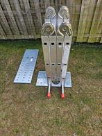 Multifunctioneel ladder voor 100 euro draagvermogen 150 kg, Doe-het-zelf en Bouw, Ladders en Trappen, Ophalen, Ladder