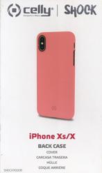 Telefoon Hoes - iPhone Xs/X Celly Chock Fel Oranje Back Case, Ophalen of Verzenden, Nieuw